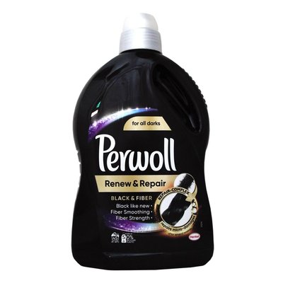 【易油網】【缺貨】PERWOLL 黑色/深色 洗衣精 2.7L 深色衣物專用 #28349 Henkel