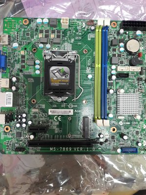 【玉昇電腦】 Acer Aspire MS-7869 V:1.0 1150 主機板