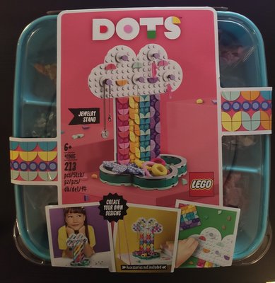 現貨新品 樂高 LEGO DOTS 豆豆系列 彩虹珠寶飾品架 41905 可掛耳環項鍊飾品