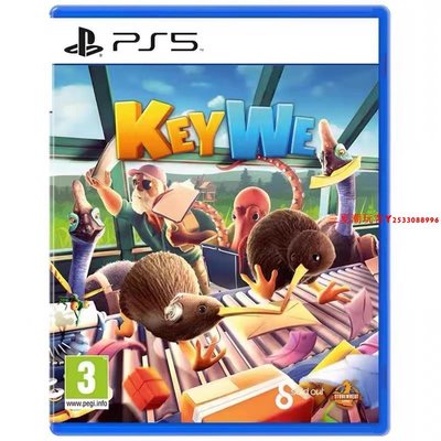 全新正版原裝PS5游戲光盤 關鍵奇異鳥 keywe 歐版中文英文『三夏潮玩客』