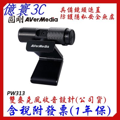 圓剛 PW313 網路攝影機 視訊 Webcam 遠距視訊 直播 [公司貨]