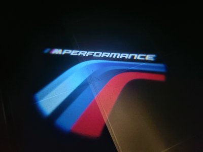 【歐德精品】現貨.德國原廠BMW M performance 新版換燈片 迎賓燈片 照地燈片 投射燈片