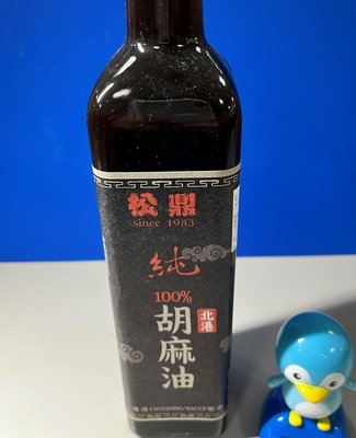 松鼎正宗北港 純胡麻油(500ml/瓶)