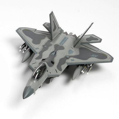 1:72特爾博F22模型合金F-22猛禽隱形飛機模型戰斗機仿真航模成品