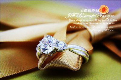 1克拉 結婚手工鑽戒 客製鑽石戒指 鑽石 裸鑽 鑽石結婚對戒 鑽戒 GIA 一克拉 JF金進鋒珠寶JSA1002