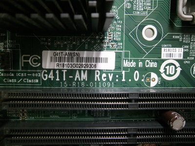 【全國主機板維修聯盟】宏碁 Acer G41T-AM Rev:1.0 775 DDR3 ☆保固30天☆
