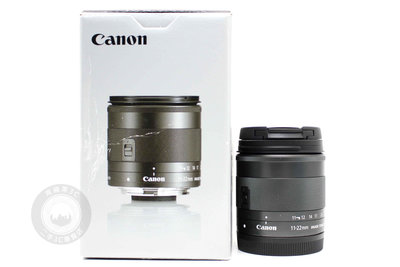 【高雄青蘋果3C】CANON EF-M 11-22mm F4.5-5.6 IS STM 二手鏡頭 #88396