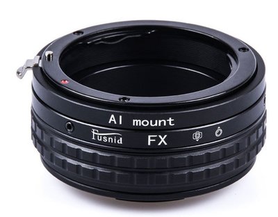 Nikon-FX調焦環尼康AI/AIS/D鏡頭轉富士XT10/XT20/XT1/X-M1轉接環