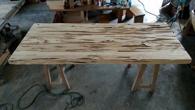 台灣紅檜會議桌/大桌板 鐵件搭配使用 現貨供應中