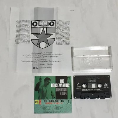 The Housemartins 1986 London 0 Hull 4 滾石唱片 台灣版 錄音帶 卡帶 磁帶 附歌詞