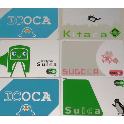 Suica現貨到 JR Suica icoca kitaca 實體票券免再兌換 卡面隨機出貨 空卡含押金 或內含1500儲值金