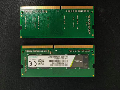 【Apacer 宇瞻】DDR4-2400 2GB(拆機良品)