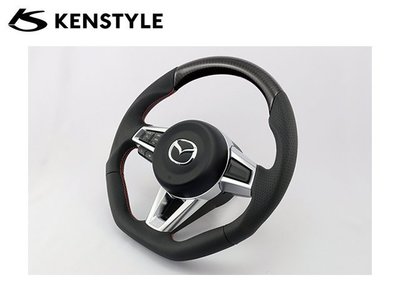【Power Parts】KENSTYLE CARBON 方向盤 MAZDA MX-5 ND 2016-