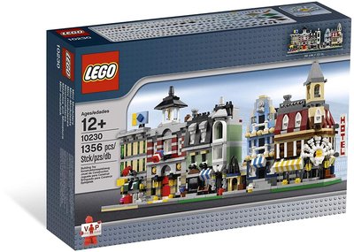 絕版 全新未拆 樂高 LEGO 10230 Mini Modulars 迷你街景