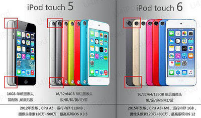 隨身聽原裝 蘋果 itouch 5/6 代 ipod touch 5 MP4 二手 16 32 64 128G
