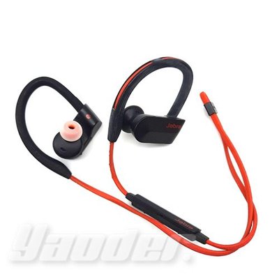 【福利品】JABRA Sport Pace Wireless 紅 無線藍牙防汗防雨運動型耳機 送耳塞