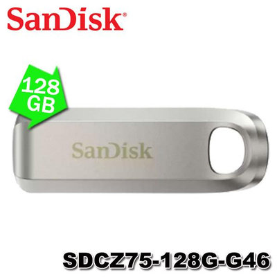 【MR3C】含稅公司貨 SanDisk CZ75 Ultra Luxe 128GB USB Type-C 隨身碟