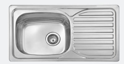 唯鼎國際【德國HAFELE不銹鋼水槽】OHA系列  不鏽鋼水槽 567.45.260 右瀝水盤設計
