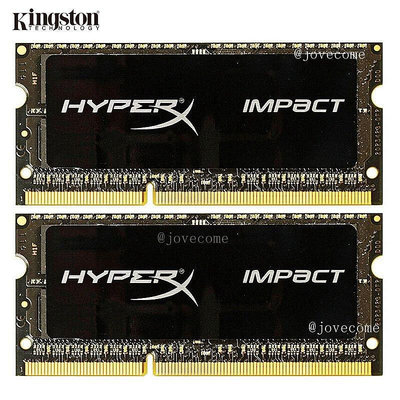 熱賣 金士頓 HyperX 16GB套裝（8GBX2) DDR3L 1600Mhz PC3L-12800S 低電壓筆記本新品 促銷