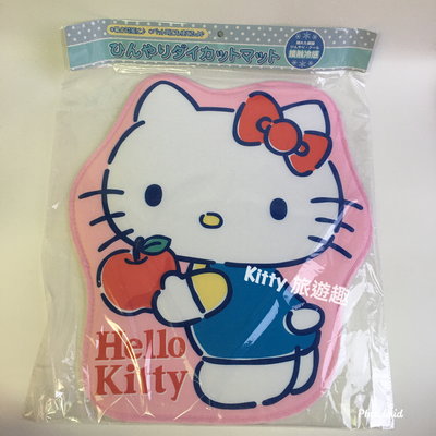 [Kitty 旅遊趣] Hello Kitty 涼感造型地墊 腳踏墊 軟地墊 凱蒂貓 大耳狗