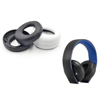 gaming微小配件-「一對裝|替換耳罩」適用於SONY PS3 PS4 gold 7.1 CECHYA-0083 遊戲耳機 耳機套 耳墊-gm
