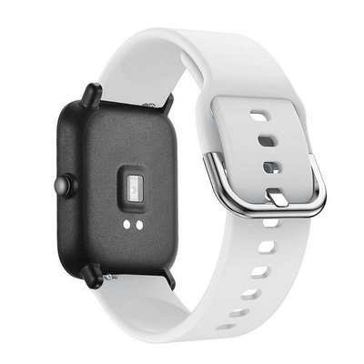 小米Huami Amazfit Bip智能手錶 20MM配件的軟矽膠腕帶 運動錶帶