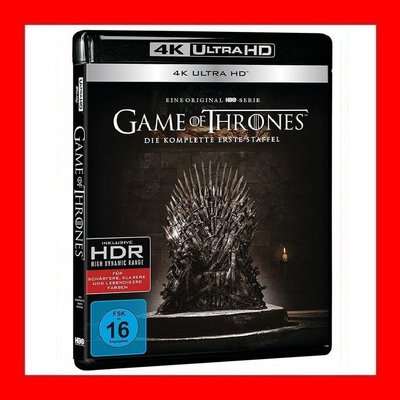 【4K UHD】冰與火之歌：權力遊戲 第一季 UHD 四碟限定版(台灣繁中字幕)Game of Thrones