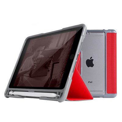 【現貨】ANCASE 澳洲 STM Dux Plus Duo iPad Mini5 Mini4 紅 筆槽軍規防摔保護殼