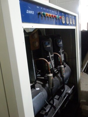嚴選 中古.二手 10噸水冷冰水機 冷卻機 適於空調 工業製程冷卻 冷氣.熱水熱泵直購4萬