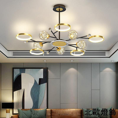 客廳吊燈滿天星 臥室泡泡燈餐廳個性創意現代簡約魔豆北歐燈具