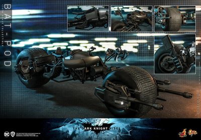 Hot toys MMS591 黑暗騎士 黎明昇起 蝙蝠機車 Bat-Pod 野獸國.