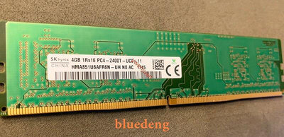Sk hynix海力士 現代4GB 1RX16 PC4-2400T桌機記憶體DDR4 4G 2400