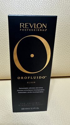 (•ө•) 現貨 REVLON 露華濃 Orofluido 黃金密碼護髮油 護髮油 100ml