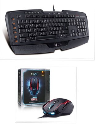 Genius / GX Gaming IMPERATOR 帝皇蠍-專業電競鍵盤 + Gila 雷霆蠍-專業雷射電競鼠