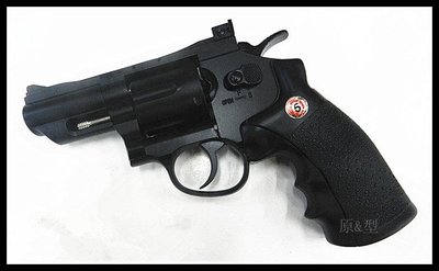 【原型軍品】 WG SP708 2.5吋 精裝強化版 約145m/s 6mm CO2 全金屬 左輪手槍 黑
