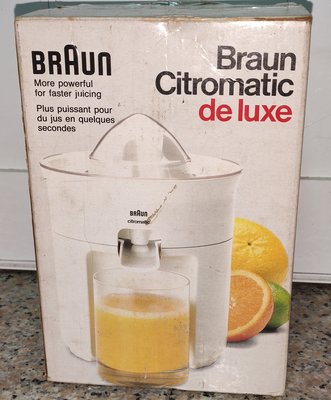 BRAUN 德國 百靈 柳橙榨汁機。。95成新
