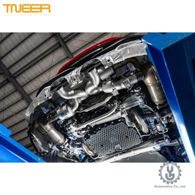 【YGAUTO】TNEER｜PORSCHE 保時捷｜991.2 Carrera GTS｜Cat-Back｜中尾段排氣管