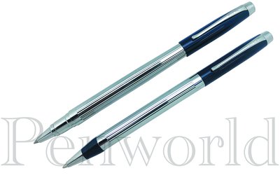 【Penworld】台灣製 ZOLA文豪亮鉻烤漆鋼珠筆+原子筆