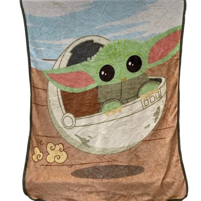 [現貨]星際大戰系列 空調毯 蓋毯 Star Wars 尤達寶寶 Baby Yoda 曼達洛人 午睡毯 生日禮物 交換