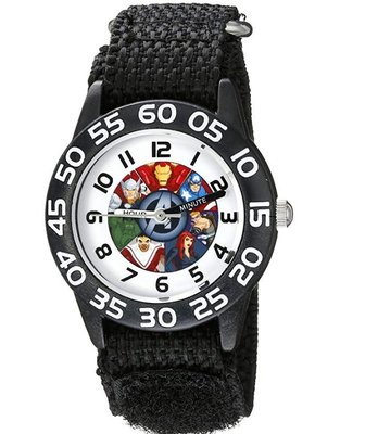預購 美國帶回 Marvel 漫威英雄熱賣款 超帥氣兒童手錶 日本機芯 尼龍錶帶 生日禮 開學禮