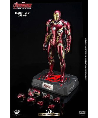 全新 King Arts DFS014 1/9 復仇者聯盟 Iron Man 鋼鐵人 MK45 馬克45