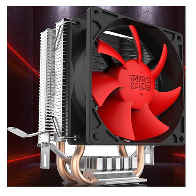 散熱器 超頻三紅海mini散熱器CPU風扇電腦臺式機AMD迷你1150靜音1151風冷