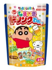 【享吃零食】今岡製菓Heart DIY食玩-蠟筆小新可樂清涼飲料粉