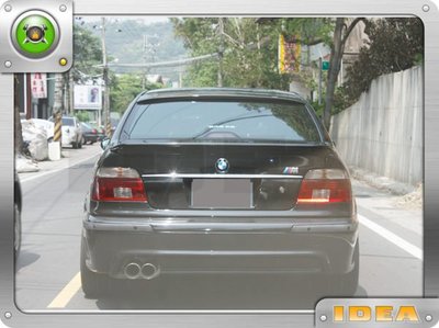 泰山美研社2916 全新BMW E39 M5 樣式 外銷 A級品 後保桿 PP 材質 密合度優