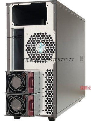 電腦機殼 全塔X99雙路X79主板機殼臺式機大箱水冷工作站服務器機殼帶光驅位