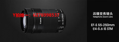 相機鏡頭佳能EF-S55-250mm  STM 18-135 18-55 18-200IS 三代防抖長焦鏡頭
