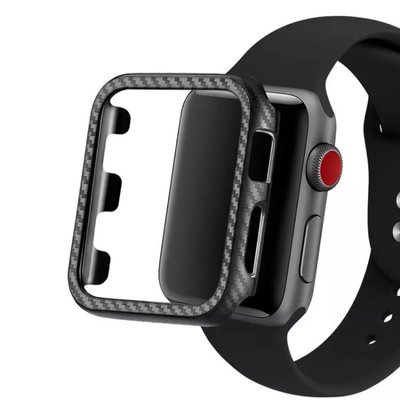apple watch6/se保護殼 蘋果手錶iwatch12345代保護套碳纖維輕薄防摔殼