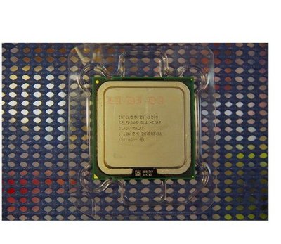 雙核Intel Celeron E1200 1.6Ghz/512K/800 775腳位 C76