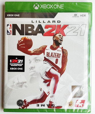 XBOX ONE NBA2K21 NBA 2K21 籃球2021港版中文英文傳奇版限定現貨
