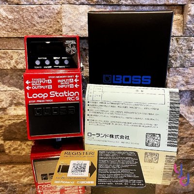 分期免運 公司貨 BOSS RC 5 Loop Station 樂句 循環 效果器 練習 演出 內鍵 鼓組 RC3 升級